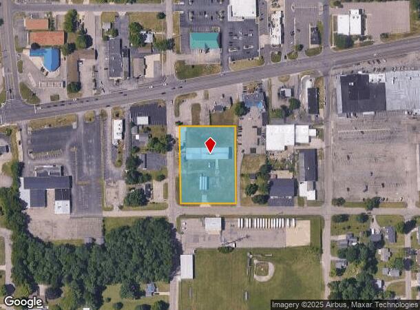  101 Woodrow Ave S, Battle Creek, MI Parcel Map