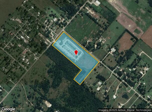  1558 County Road 99, Alvin, TX Parcel Map