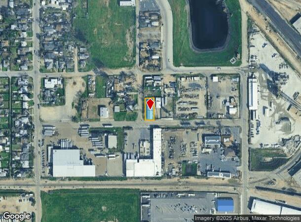 232 W Napa Ave, Fresno, CA Parcel Map