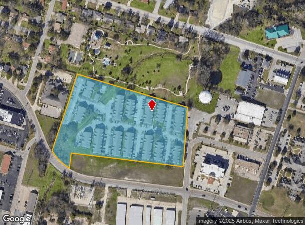  2602 S 39Th St, Temple, TX Parcel Map