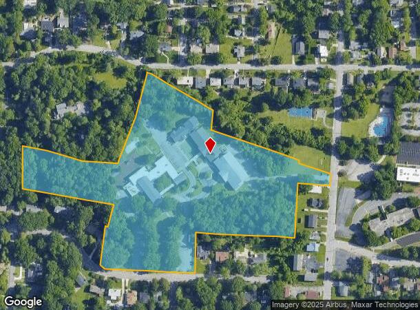800 Quaker Ln, High Point, NC Parcel Map