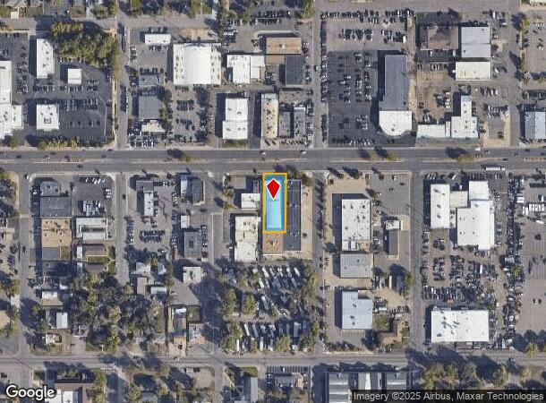  8020 W Colfax Ave, Lakewood, CO Parcel Map