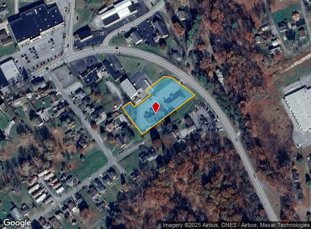 527 E Main St, Bridgeport, WV Parcel Map