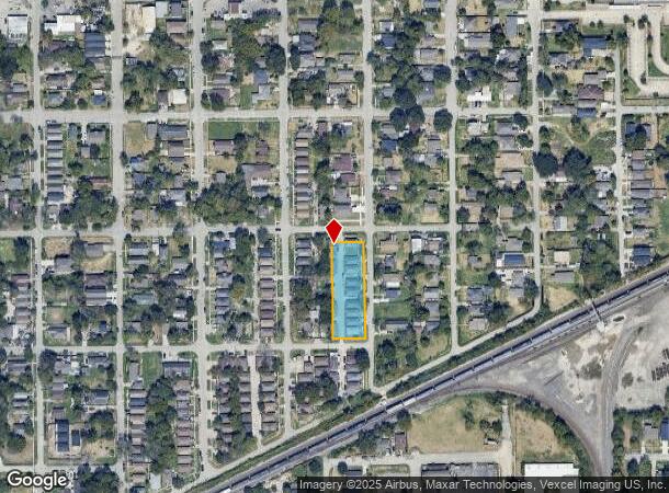  3910 Campbell St, Houston, TX Parcel Map