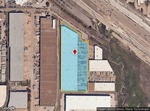  12750 Perimeter Rd, Dallas, TX Parcel Map