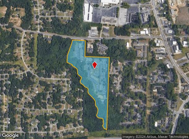  3379 Flat Shoals Rd, Decatur, GA Parcel Map