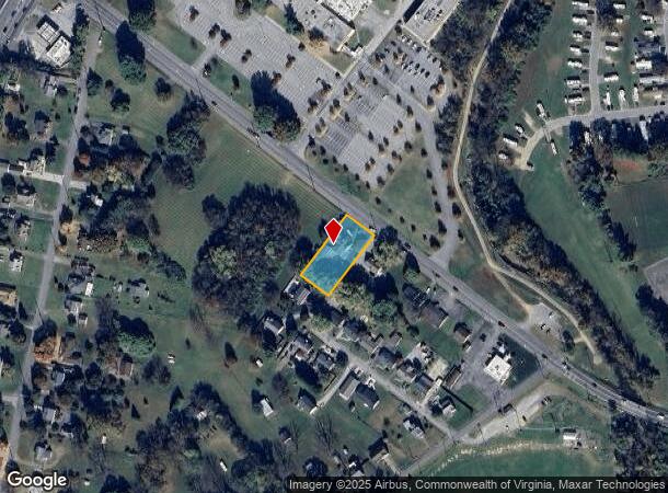 1574 Roanoke Blvd, Salem, VA Parcel Map