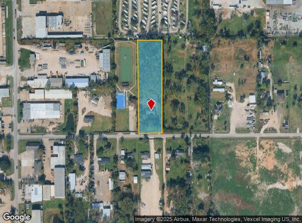 1631 Gault Rd, Houston, TX Parcel Map