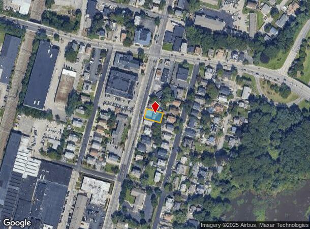 1302 Elmwood Ave, Cranston, RI Parcel Map