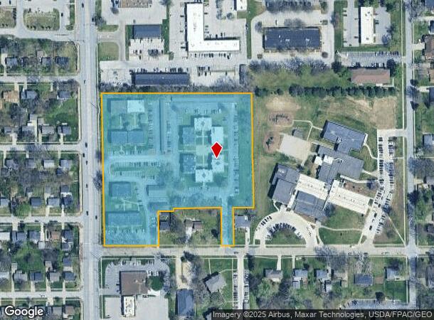 2071 Nw 86Th St, Clive, IA Parcel Map