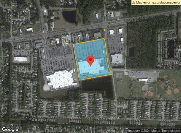  1421 Tiger Park Ln, Gulf Breeze, FL Parcel Map