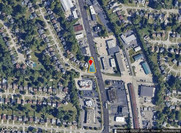  6505 Glenway Ave, Cincinnati, OH Parcel Map