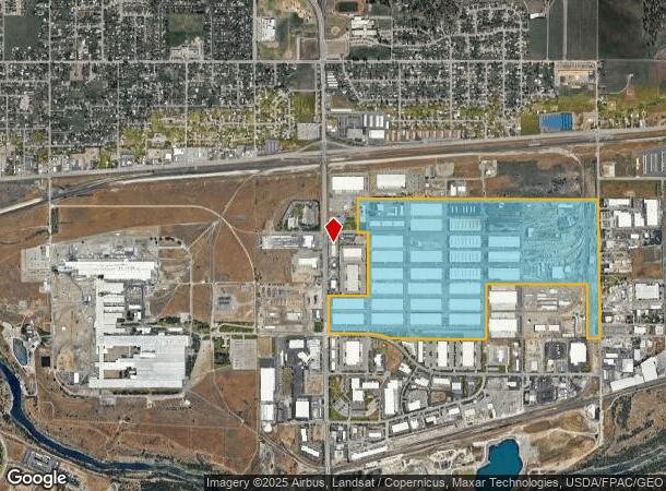  3808 N Sullivan Rd, Spokane Valley, WA Parcel Map