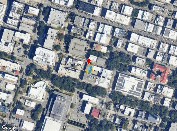  136 Jefferson St, Savannah, GA Parcel Map