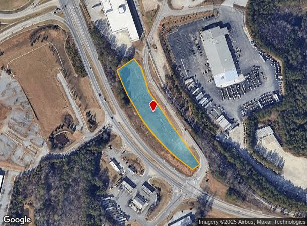  1229 Candler Rd, Gainesville, GA Parcel Map