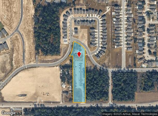 13383 County Line Rd, Spring Hill, FL Parcel Map