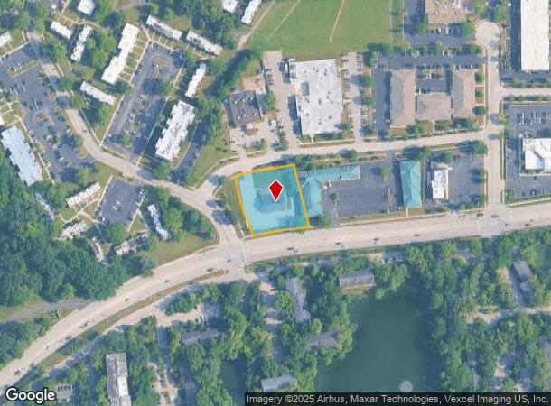  1650 Maple Ter, Lisle, IL Parcel Map