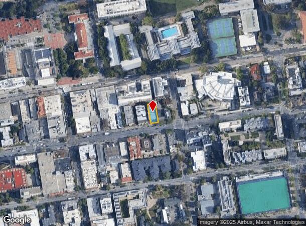 2539 Durant Ave, Berkeley, CA Parcel Map