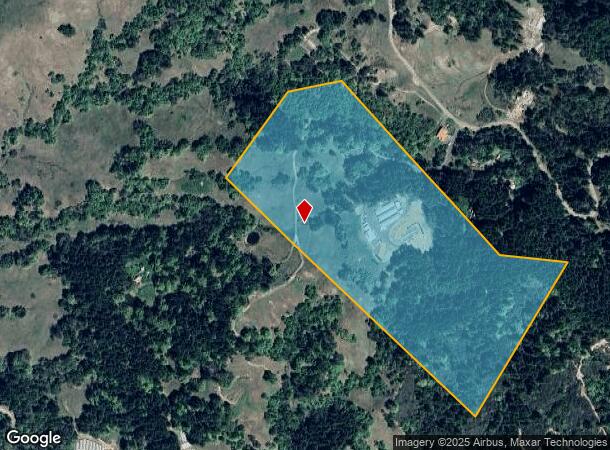  3691 Blackhawk Dr, Willits, CA Parcel Map