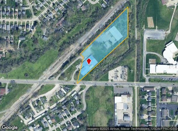 2910 Glanzman Rd, Toledo, OH Parcel Map