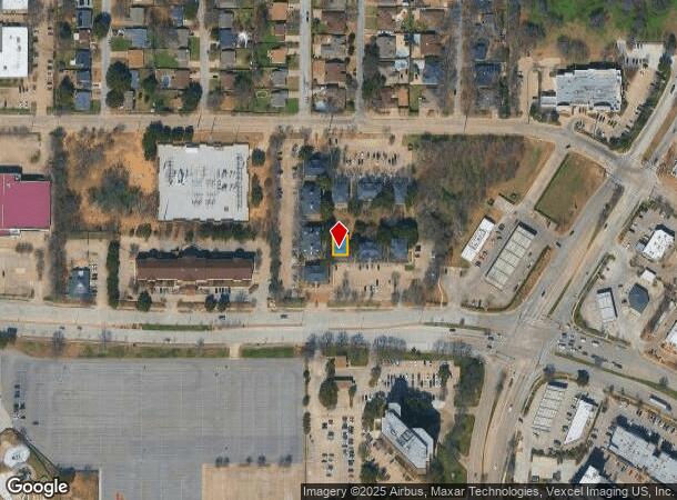  2005 E Lamar Blvd, Arlington, TX Parcel Map