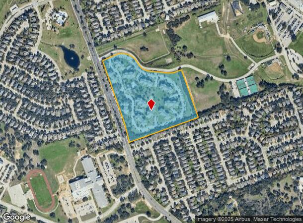 3000 N Lakeline Blvd, Leander, TX Parcel Map