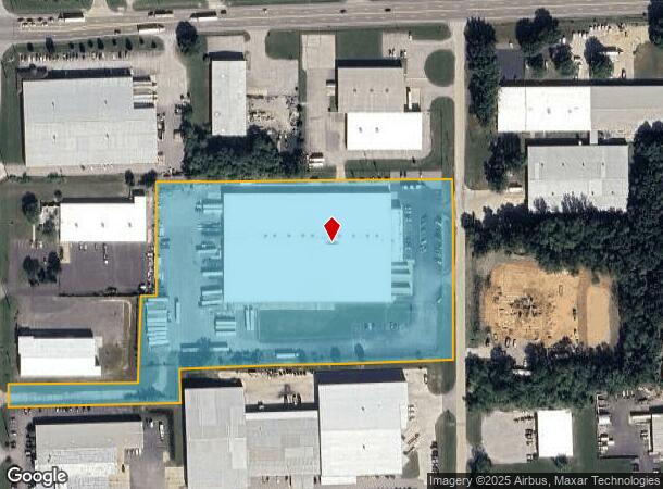 2701 Ada Dr, Elkhart, IN Parcel Map