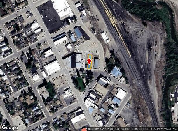  706 J C Penney Dr, Kemmerer, WY Parcel Map