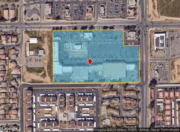  1740 E Avenue J, Lancaster, CA Parcel Map