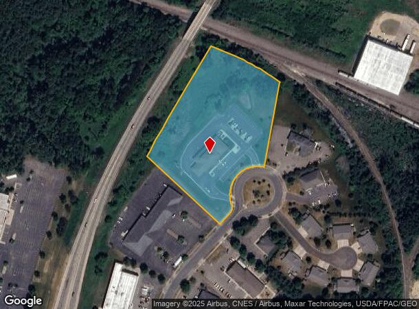  2615 Hils Ct, Menomonie, WI Parcel Map