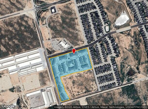 6900 Cross B Rd, Odessa, TX Parcel Map