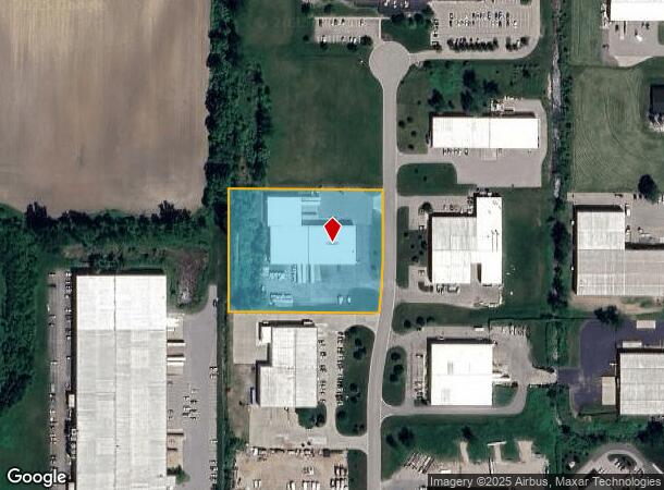  3333 Production Ct, Zeeland, MI Parcel Map