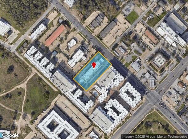 320 N Texas Ave, Bryan, TX Parcel Map