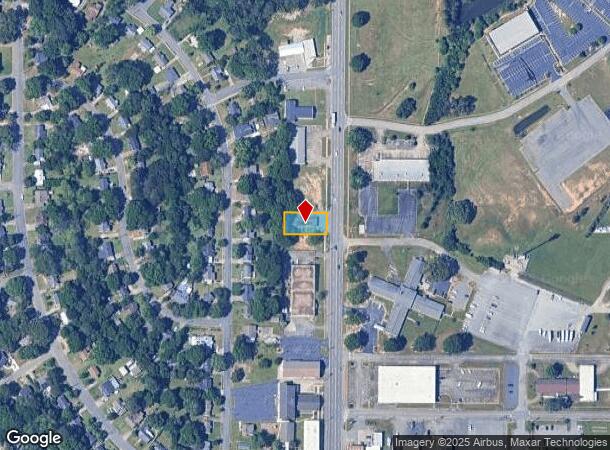  229 N Davis Dr, Warner Robins, GA Parcel Map