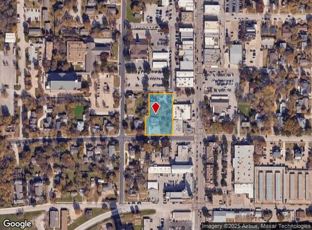  210 W College St, Grapevine, TX Parcel Map