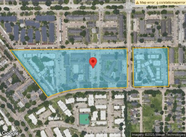  535 Seminar Dr, Houston, TX Parcel Map