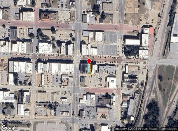  124 W Main St, Denison, TX Parcel Map