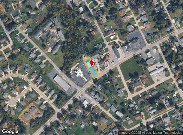  604 W Broadway St, Lawrenceburg, KY Parcel Map