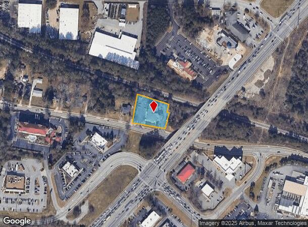  1312 Old Covington Hwy Se, Conyers, GA Parcel Map
