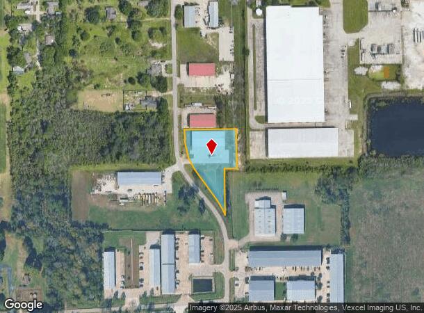  535 S Persimmon St, Tomball, TX Parcel Map