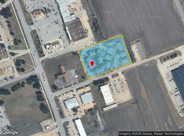 201 Highland Dr, Taylor, TX Parcel Map