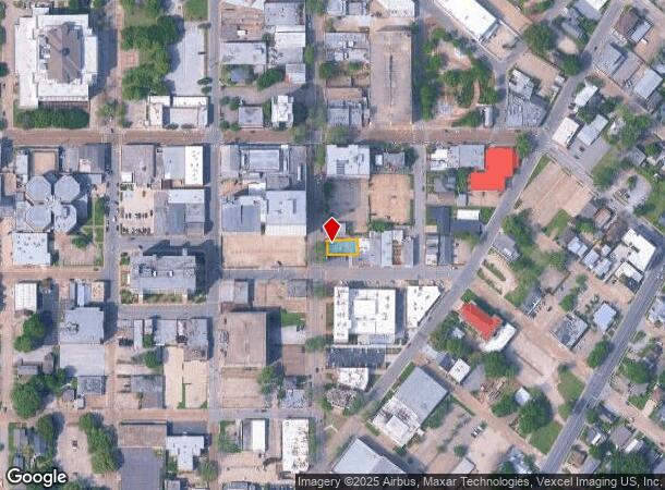 631 Jefferson St, Lafayette, LA Parcel Map