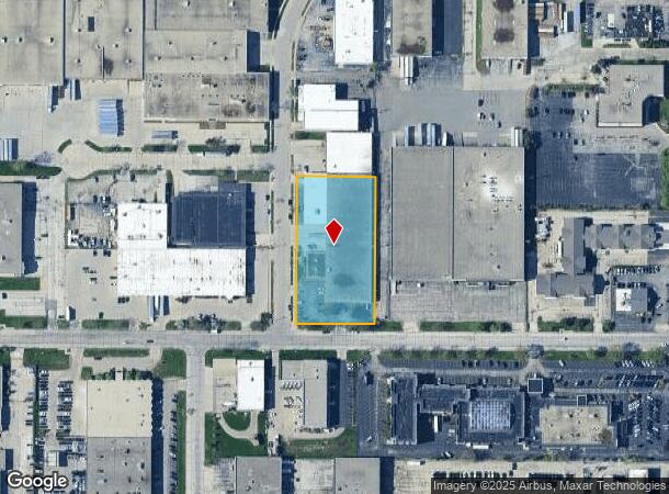 5050 S 2Nd St, Milwaukee, WI Parcel Map