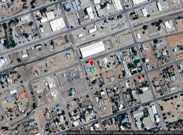  206 W Murphy St, Alpine, TX Parcel Map