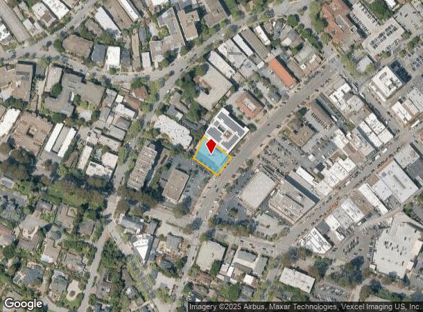 1450 Chapin Ave, Burlingame, CA Parcel Map