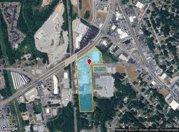 862 Harris St Nw, Concord, NC Parcel Map