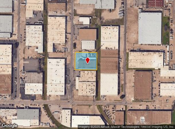  4834 Reading St, Dallas, TX Parcel Map