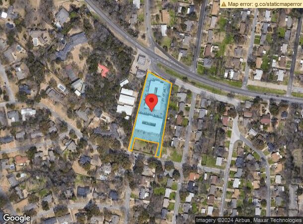  2504 Hilltop Dr, Waco, TX Parcel Map