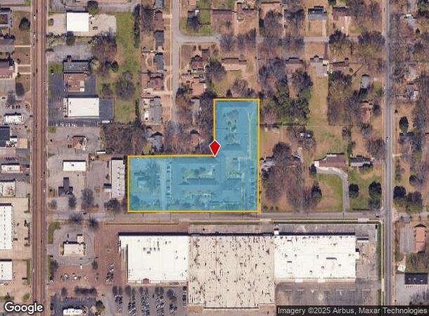  1210 Farrow Rd, Memphis, TN Parcel Map