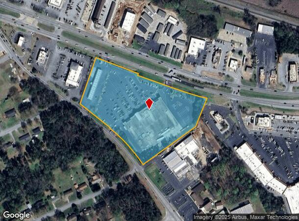  5251 Calhoun Memorial Hwy, Easley, SC Parcel Map